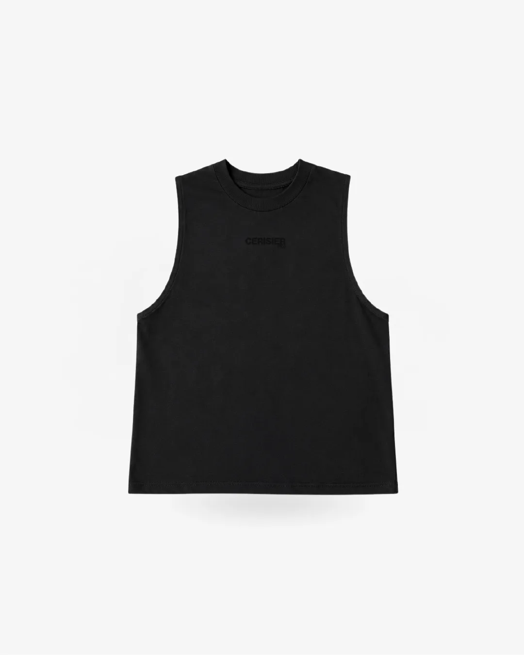 Musculosa Pro de Cerisier en negro, vista frontal