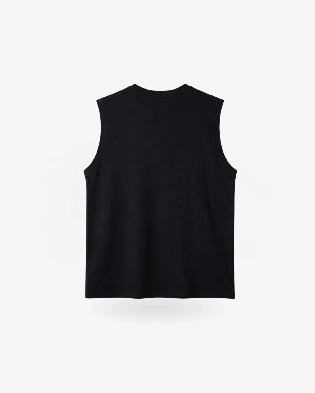 Musculosa sisa amplia de Cerisier en negro, vista de espalda