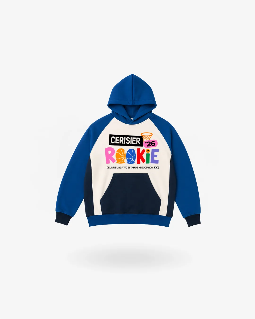 Buzo Rookie '26 de Cerisier en azul, vista frontal