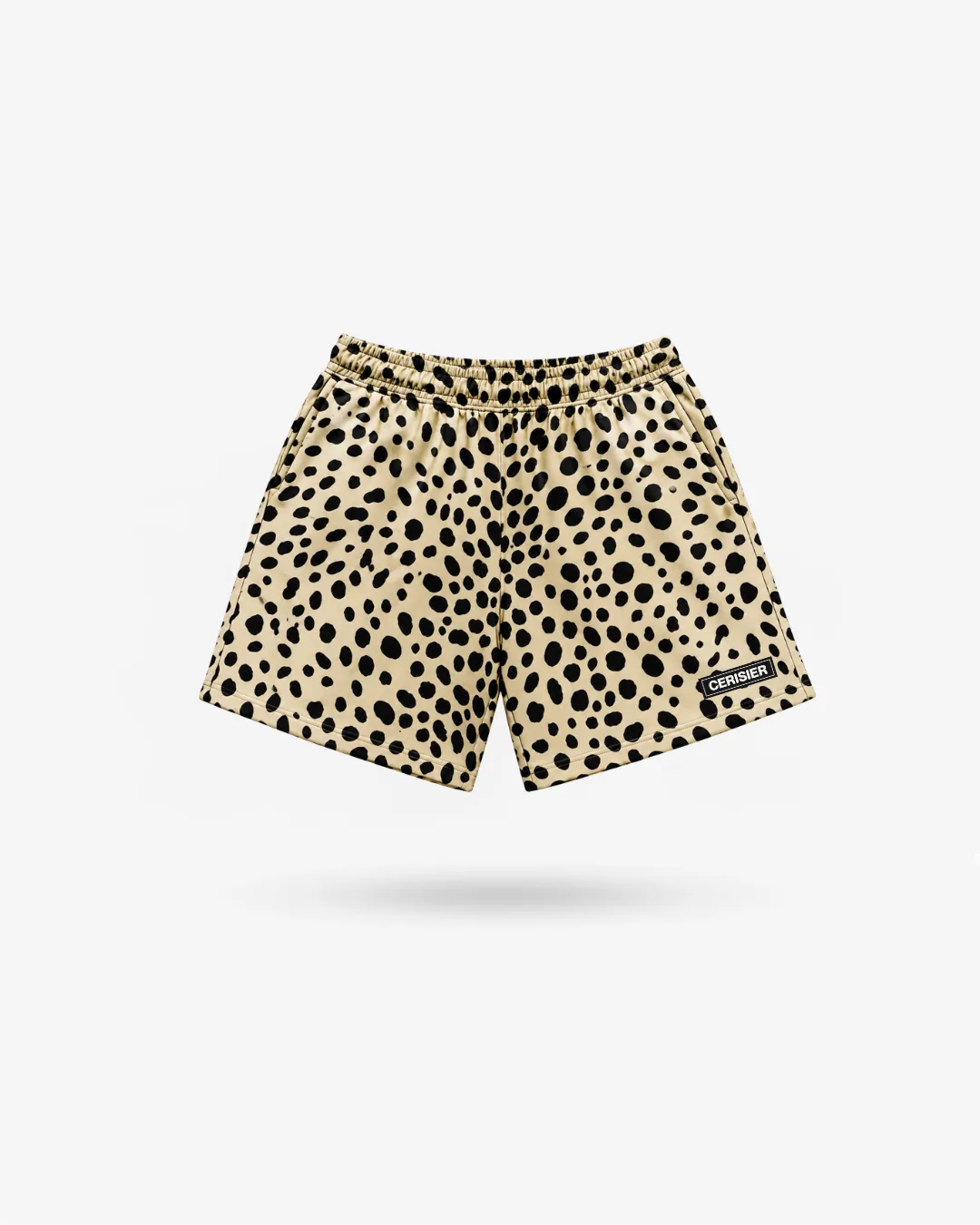 Short Back in Black de Cerisier en beige, vista frontal